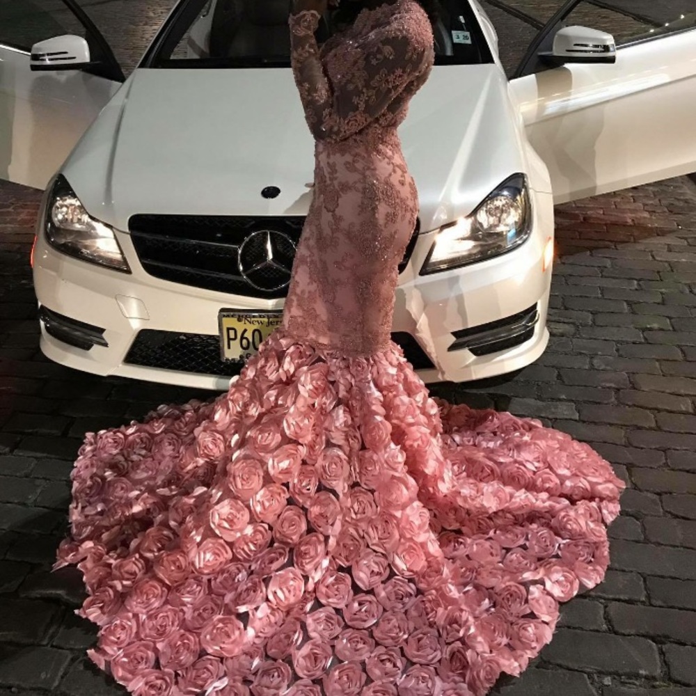 Pink gown
